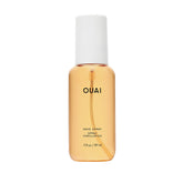 OUAI wave spray front packaging shows compact travel bottle and brand
