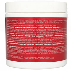 Close-up of Ouidad mask texture demonstrating creamy hydration