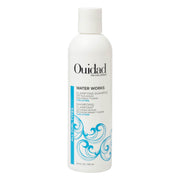 Ouidad Water Works front bottle showing label and curl-focused benefits