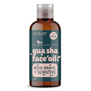 Ouiloe front packaging showing bottle and label, highlights gentle formula benefits