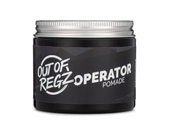 Out of Regz jar front view showing label and strong hold benefit