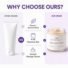 outfield brand person rubbing cream into hand for fast-absorbing comfort benefit