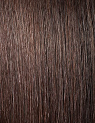Outre Peruvian half wig worn in lifestyle setting showing volume and instant makeover benefit