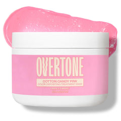 oVertone front packaging showing Cotton Candy Pink and benefits