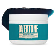 oVertone jar front view showing Midnight Teal color and benefits