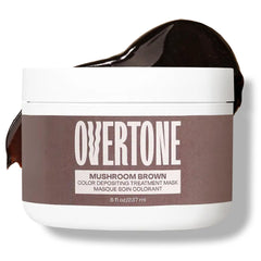 oVertone front packaging showing mushroom brown color and quick results