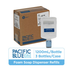 Pacific Blue Ultra back label with ingredients and usage directions visible