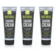 Pacific Shaving Company front packaging showing three tubes, convenient supply
