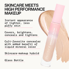 Pacifica applying concealer under eye for immediate brightening and coverage