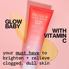 Pacifica pump dispense demonstrating creamy scrub for controlled application