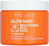 Pacifica front packaging showing brightening peel pads and benefits