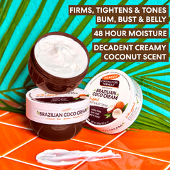 Palmer's Hot Mama cream applied to hand showing smoothing and moisturize effect