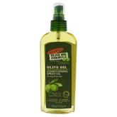 Palmer's olive oil spray front packaging showing size and branding for instant shine