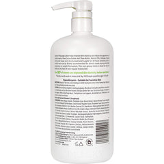 Palmer's pump dispenser detail for easy, mess-free daily application