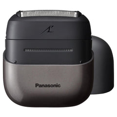 Panasonic ES-CM3A front view showing compact travel design and comfortable grip