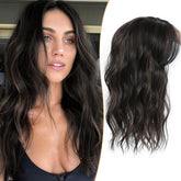 PANEWAY front view of topper showing natural volume and color blending benefit