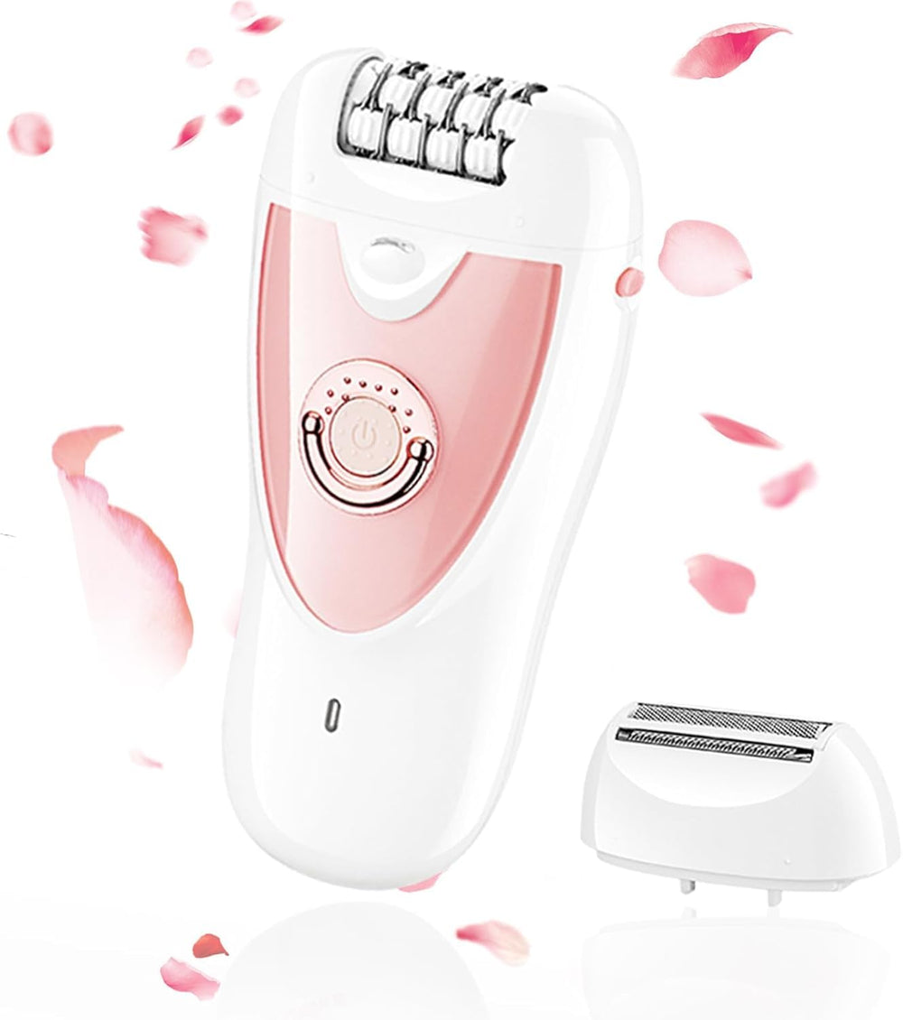 Panid front view showing slim 2-in-1 epilator and shaver for compact grooming
