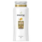Pantene front bottle showing brand and product benefits for quick hydration