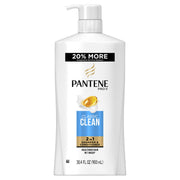 Pantene front packaging 30.4 fl oz showing label and brand for convenient daily use