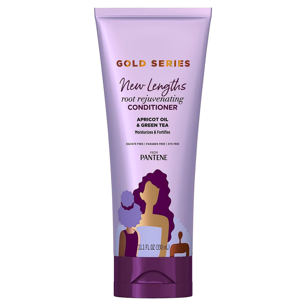 Pantene Gold Series front packaging showing size and benefits