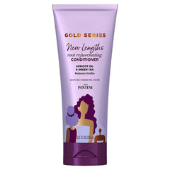 Pantene Gold Series front packaging showing size and benefits