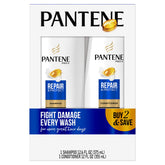 Pantene Pro-V Repair & Protect front packaging showing bottles and benefits