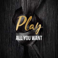 Pantene Pro-V texture on hair demonstrating lightweight finish