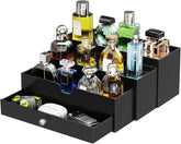 PARKMANI front view showing neat bottle display and space-saving benefit