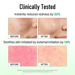 Parnell ingredient label showcasing Centella and melatonin benefits