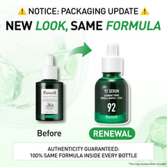 Parnell pump dispensing gel texture for quick absorption benefit