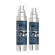 Particle front bottle display showing compact travel-ready design and clean branding