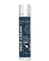 Particle neck cream front jar showing compact travel-friendly packaging and clear labeling