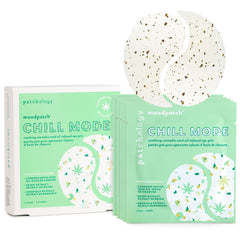 Patchology front pouch showing packaging and quick-refresh benefit