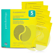 Patchology front packaging showing 5-pack and quick-brightening benefit
