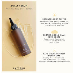 PATTERN dropper dispensing serum demonstrating controlled application