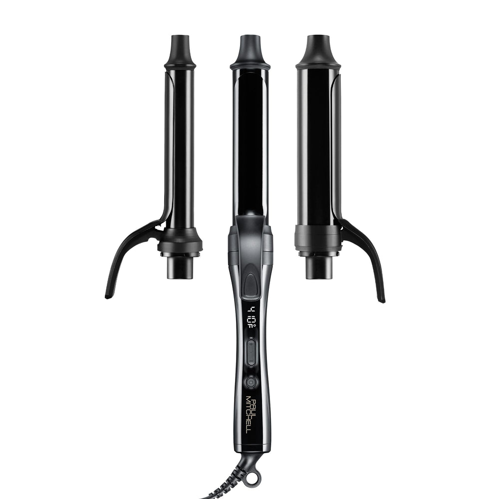 Paul Mitchell front view of Clipped set showing base and barrels for versatile styling