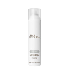 Paul Mitchell bottle front packaging showing brand and lightweight finish benefit