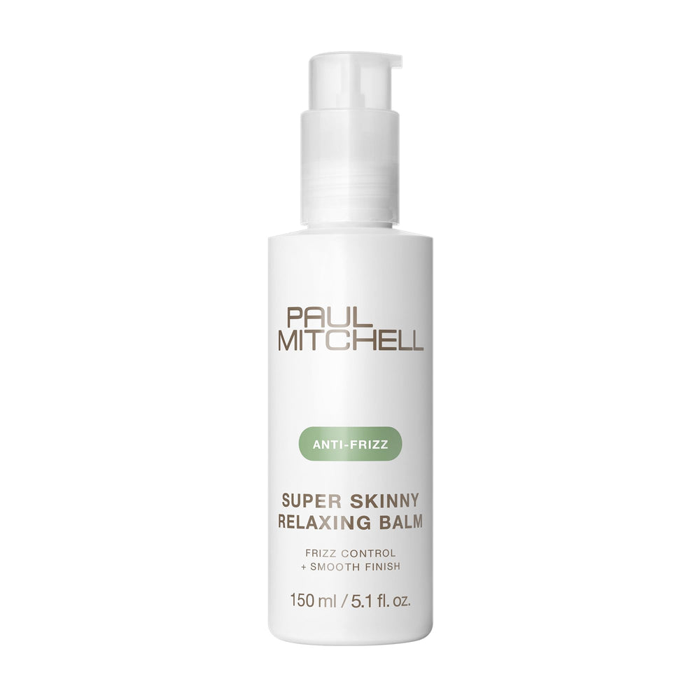 Paul Mitchell product front packaging showing bottle and brand benefit