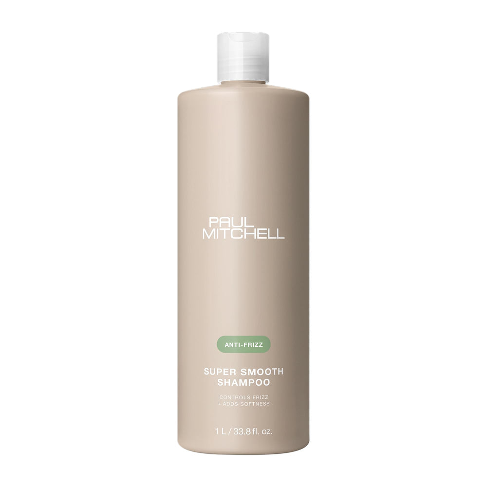 Paul Mitchell front packaging showing product size and benefit of smoothing