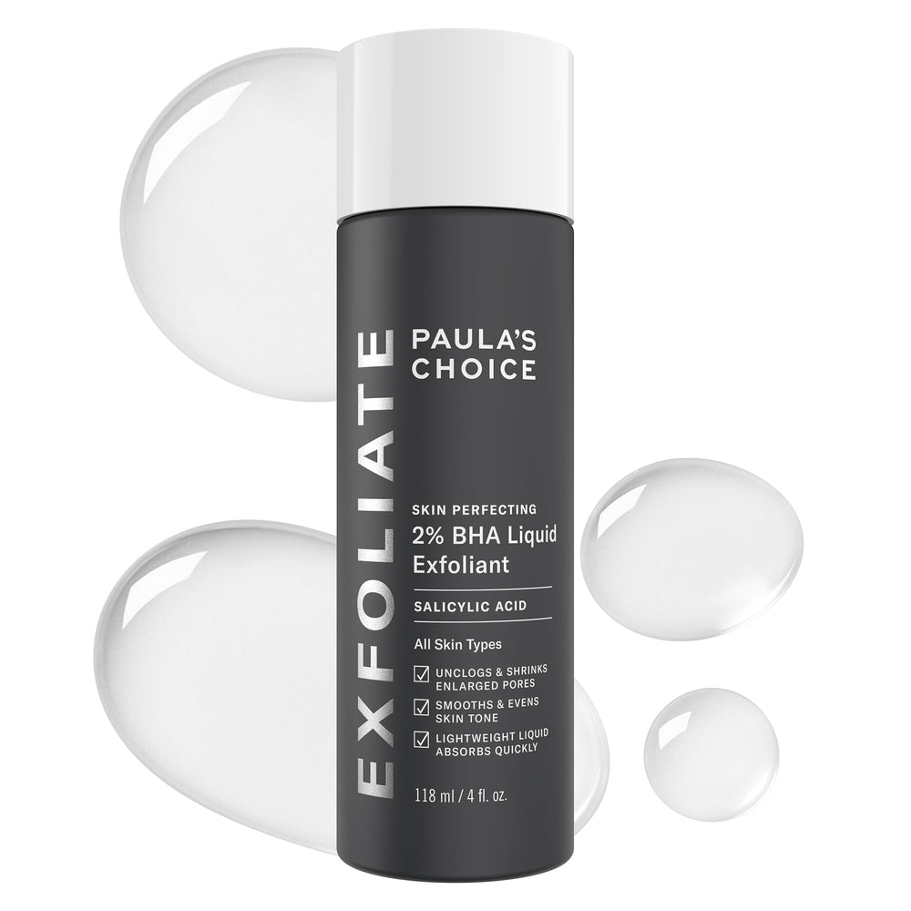 Paula's Choice front packaging showing 4 fl oz bottle and clear benefit