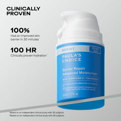 Paula's Choice pump dispensing moisturizer for controlled, hygienic use