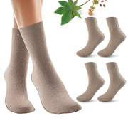 Paw Legend front view of two khaki foot wraps showing fit and packaging benefit