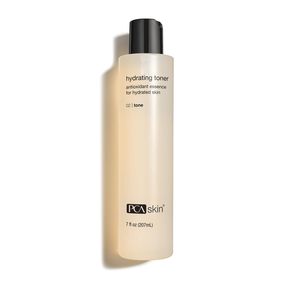 PCA SKIN front bottle view showing clean packaging and hydration benefit