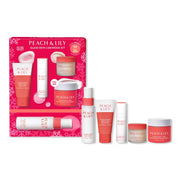 Peach & Lily front packaging showing the five-piece kit and gift-ready box