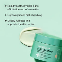 Peach Slices botanicals lineup highlighting rhodomyrtus and turmeric calming benefits