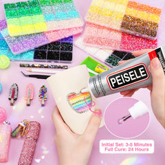 PEISELE open 24-slot storage boxes keeping colors organized for travel