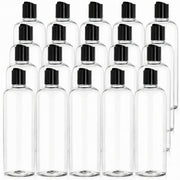 Peohud front view of clear 16oz bottle showing full shape and cap benefit