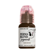 Perma Blend front bottle showing warm brown pigment and professional packaging