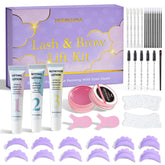 PERMANIA front packaging showing full lash lift kit and contents for at-home use