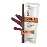 PERSONA maroon pencil front packaging showing color and finish benefit